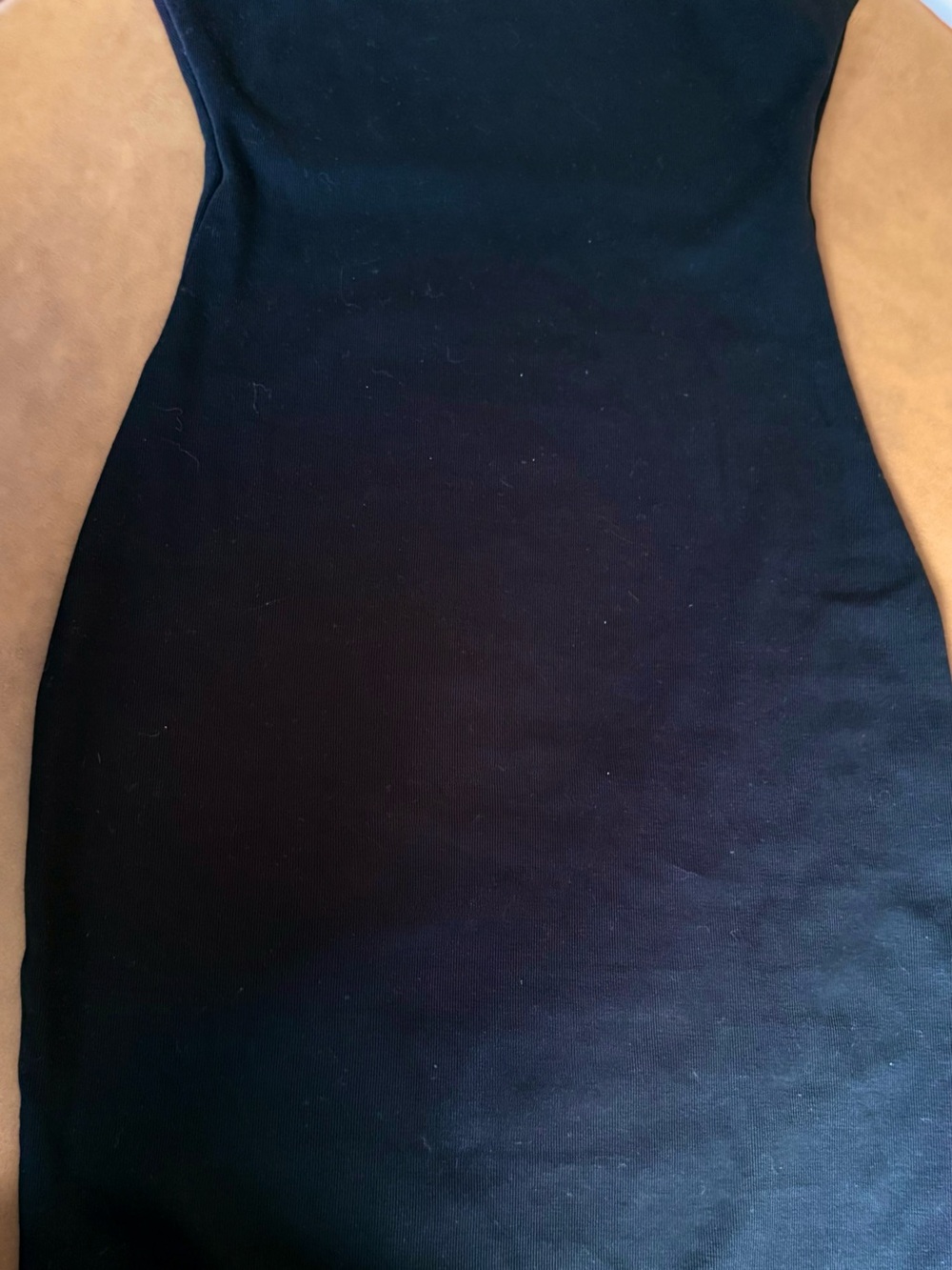 Zara Black Mini Bodycon Dress